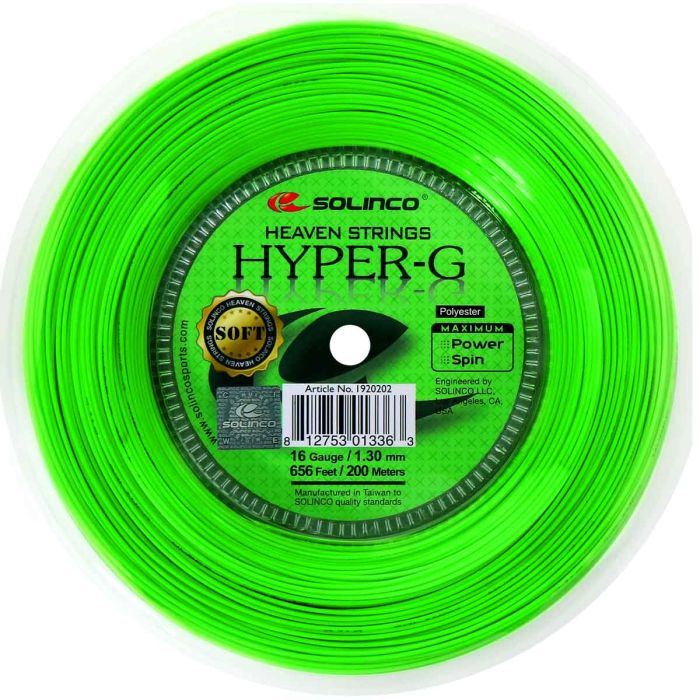 Buy Solinco Hyper-G Soft Tennis String Reel (200M) Online India